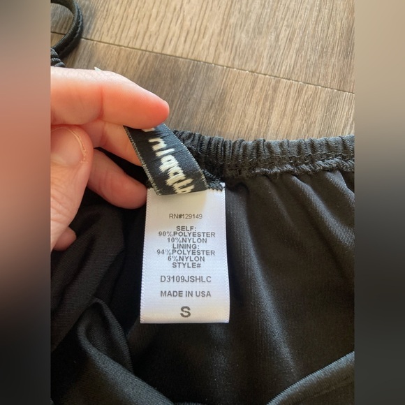 Dippin’ Daisys Bikini Bottom Small Black Beaded Side Tie - Picture 3 of 5